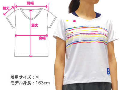 Tシャツ着用例